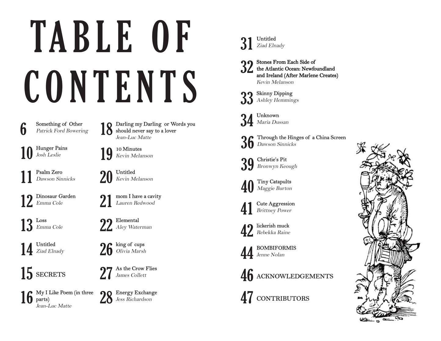 toothcut journal no. 1 - physical copy